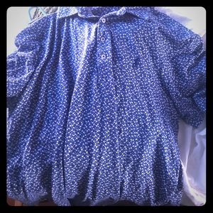 polo Ralph lauren XL floral print polo shirt