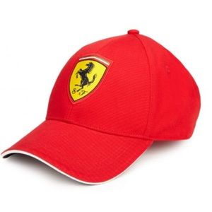 Ferrari classic red cap