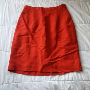 Red Pencil Skirt