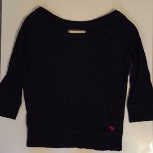 Abercrombie & Fitch 3/4 Sleeve Top M