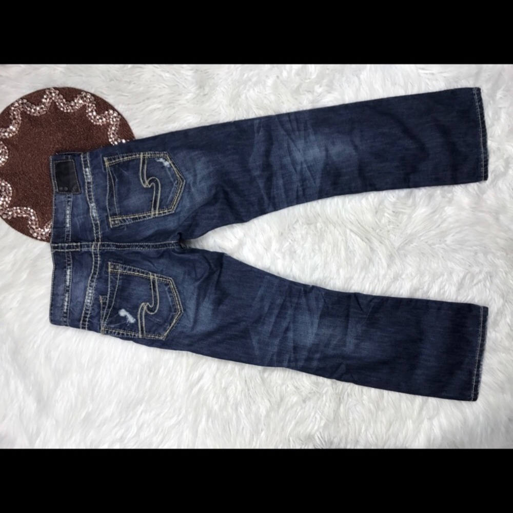 Silver Zac BUCKLE jeans