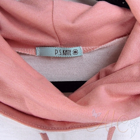 P.S. Kate Color Block Cowl Neck Pull Over - Picture 4 of 5