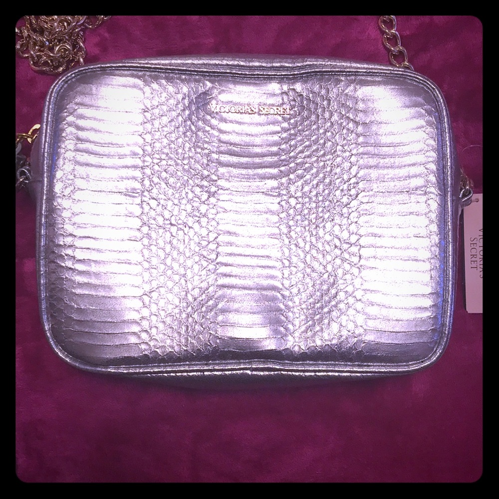 VICTORIA’s SECRET metallic cross body bag!