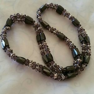 Magnetic Necklace, Adjustable, Approx 34"