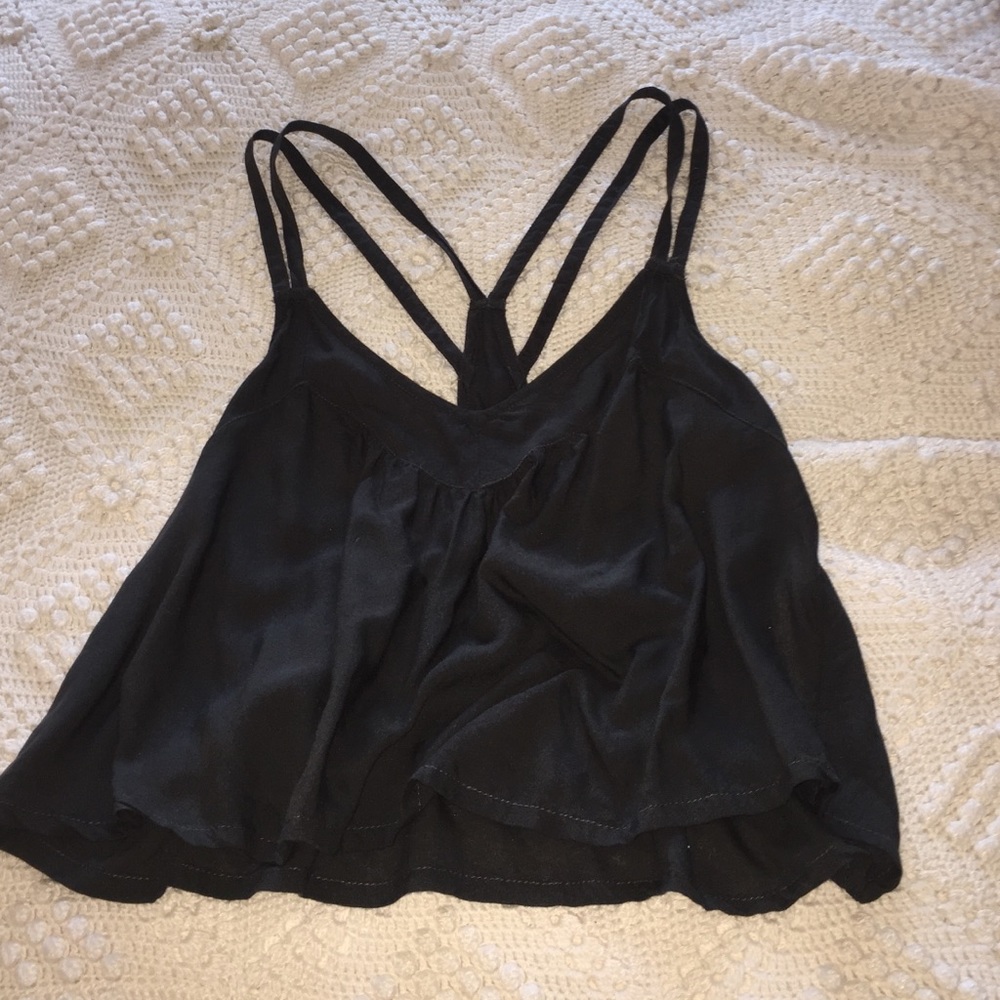 HOLLISTER black strappy top!