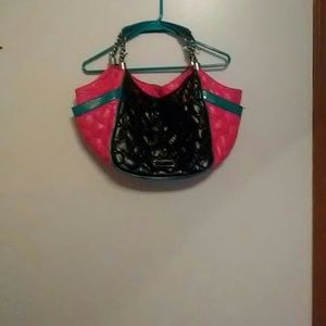 Multicolor Betsey Johnson tote bag