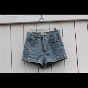 SOLD American Apparel Denim High Waisted Shorts