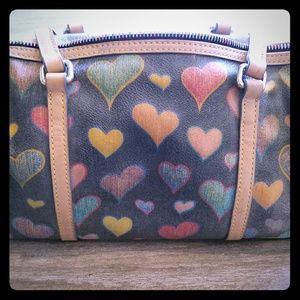Dooney and Bourke heart purse