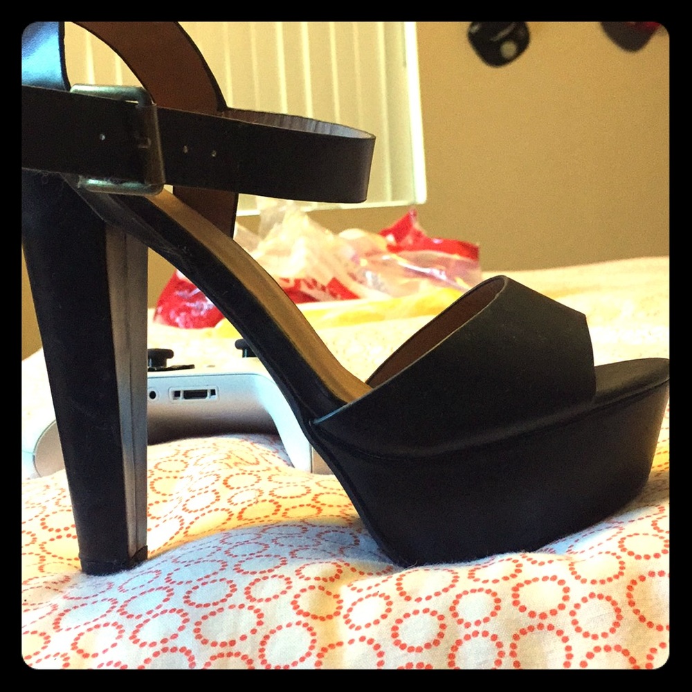 Black heels