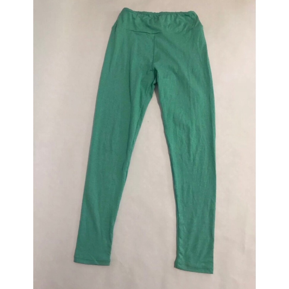 Lularoe turquoise blue leggings - Picture 2 of 4