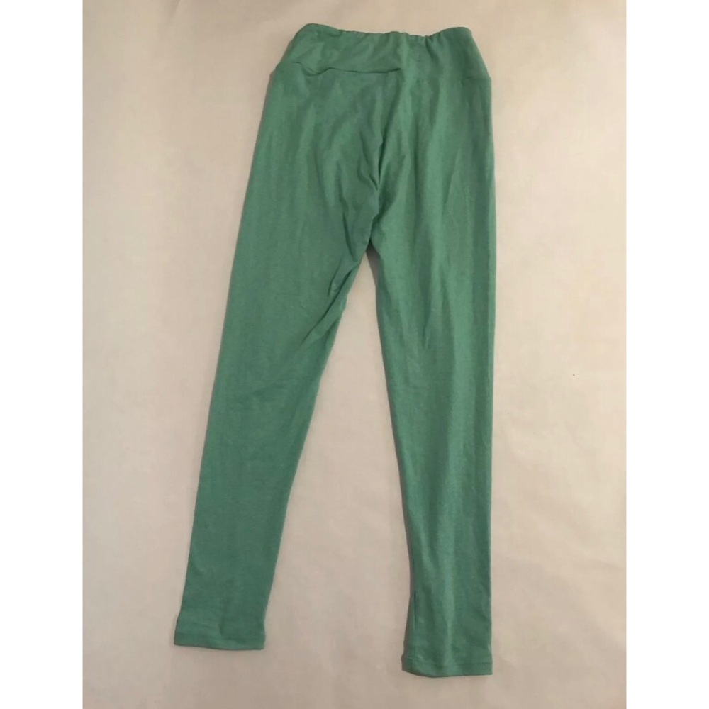 Lularoe turquoise blue leggings - Picture 3 of 4