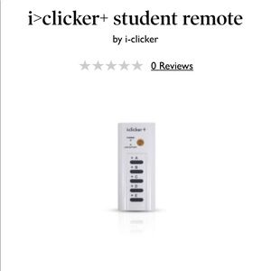 iClicker - Only used once!! Batteries already in