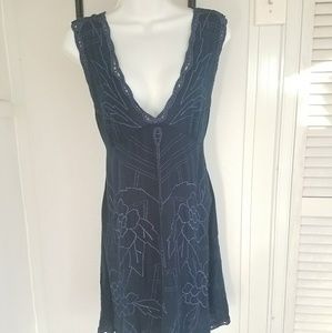 Free People embroidered dress