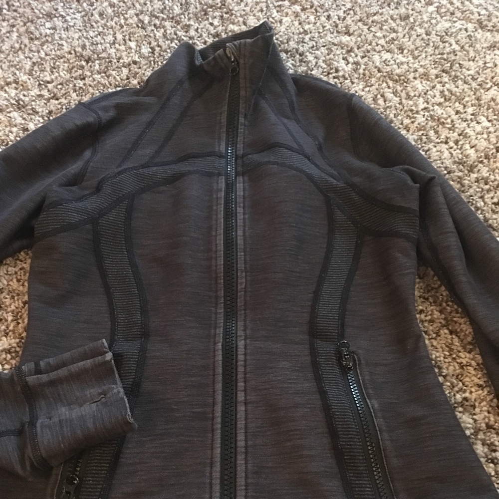 Charcoal Gray Define Jacket-Lululemon-6