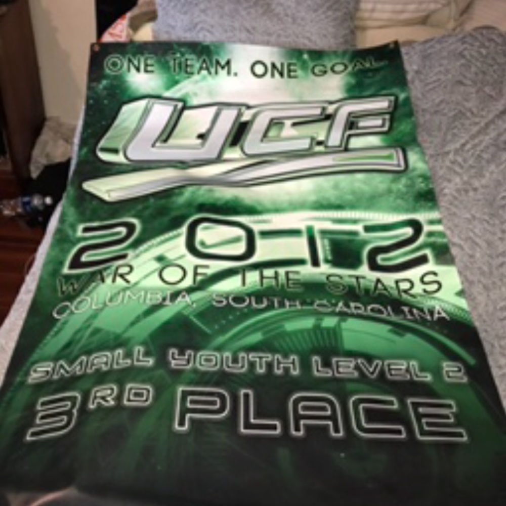Allstar cheer competition banners