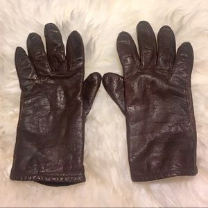 Fownes Vintage Brown Soft Leather Driving Gloves