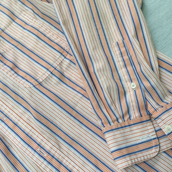 Chaps Striped LS Shirt (M20) - Picture 2 of 4