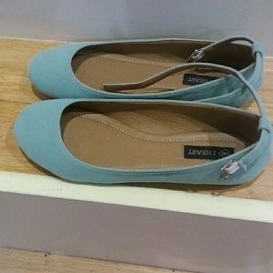 Modcloth Mint Ballet Flats