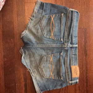 Abercrombie and Fitch size 0 jean shorts