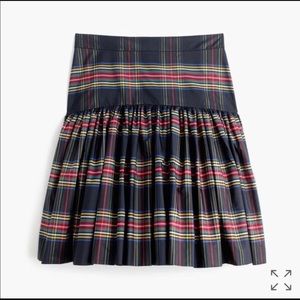 Jcrew Skirt in Stewart Plaid