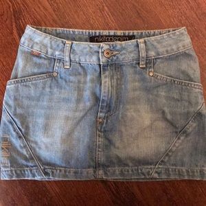 Barely worn jean skirt