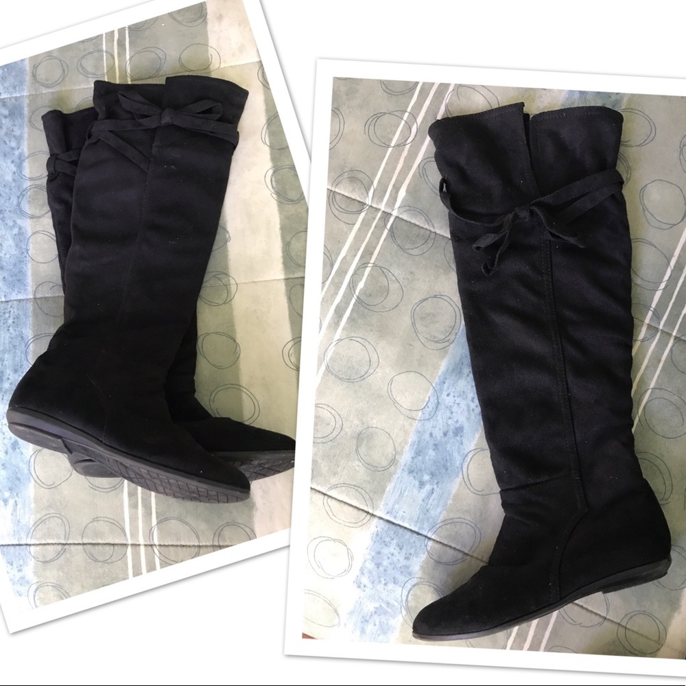 💥ALDO Flat Suede Boots