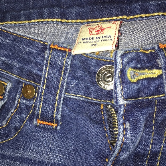 True Religion Brand Jeans size 25 - Picture 6 of 8