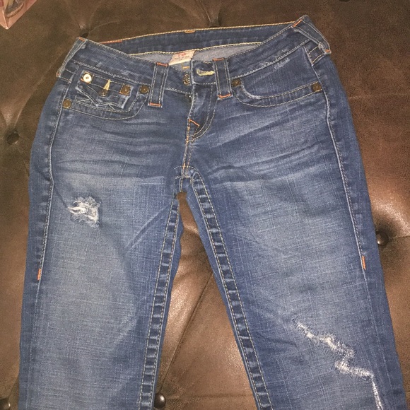 True Religion Brand Jeans size 25 - Picture 7 of 8