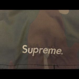 Supreme Camo joggers.