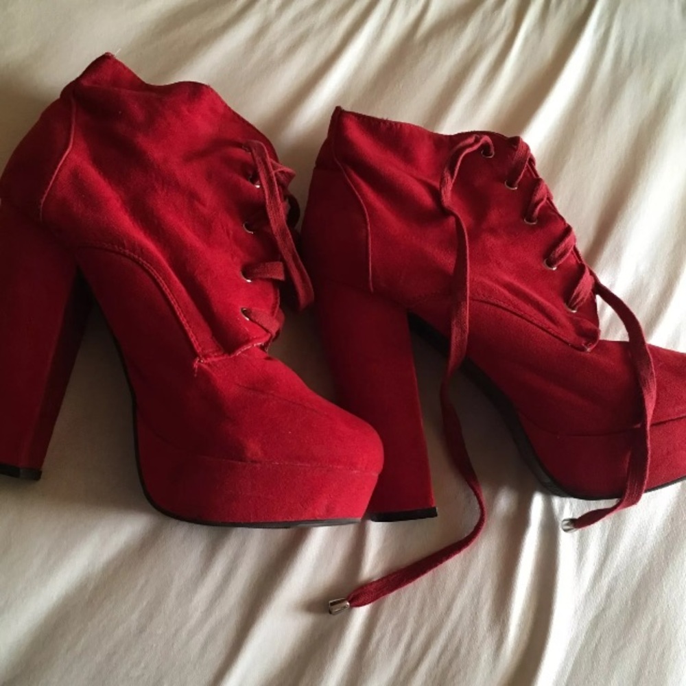 Red boots