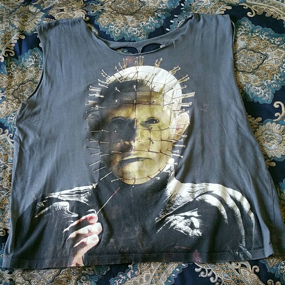 Hellraiser Pinhead Tank Top