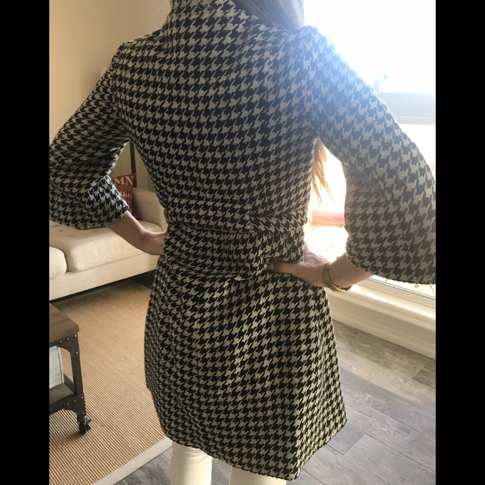 Tommy Hilfiger black and white Coat - Picture 4 of 9