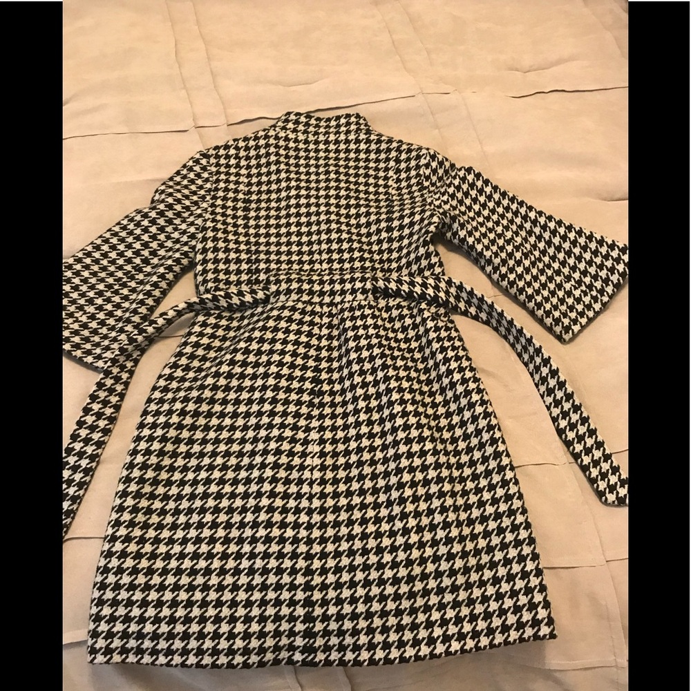 Tommy Hilfiger black and white Coat - Picture 8 of 9