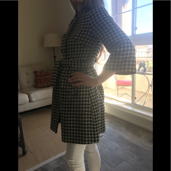 Tommy Hilfiger black and white Coat - Picture 5 of 9