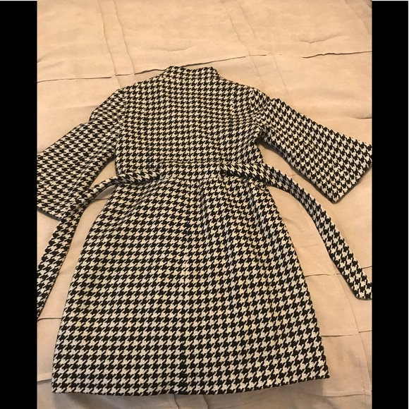 Tommy Hilfiger black and white Coat - Picture 8 of 9