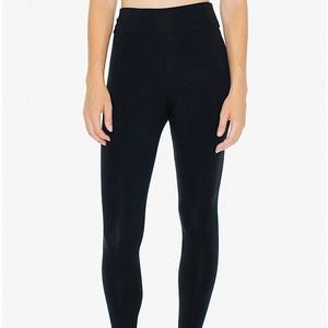 AA Cotton Spandex Jersey High-Waist Leggings