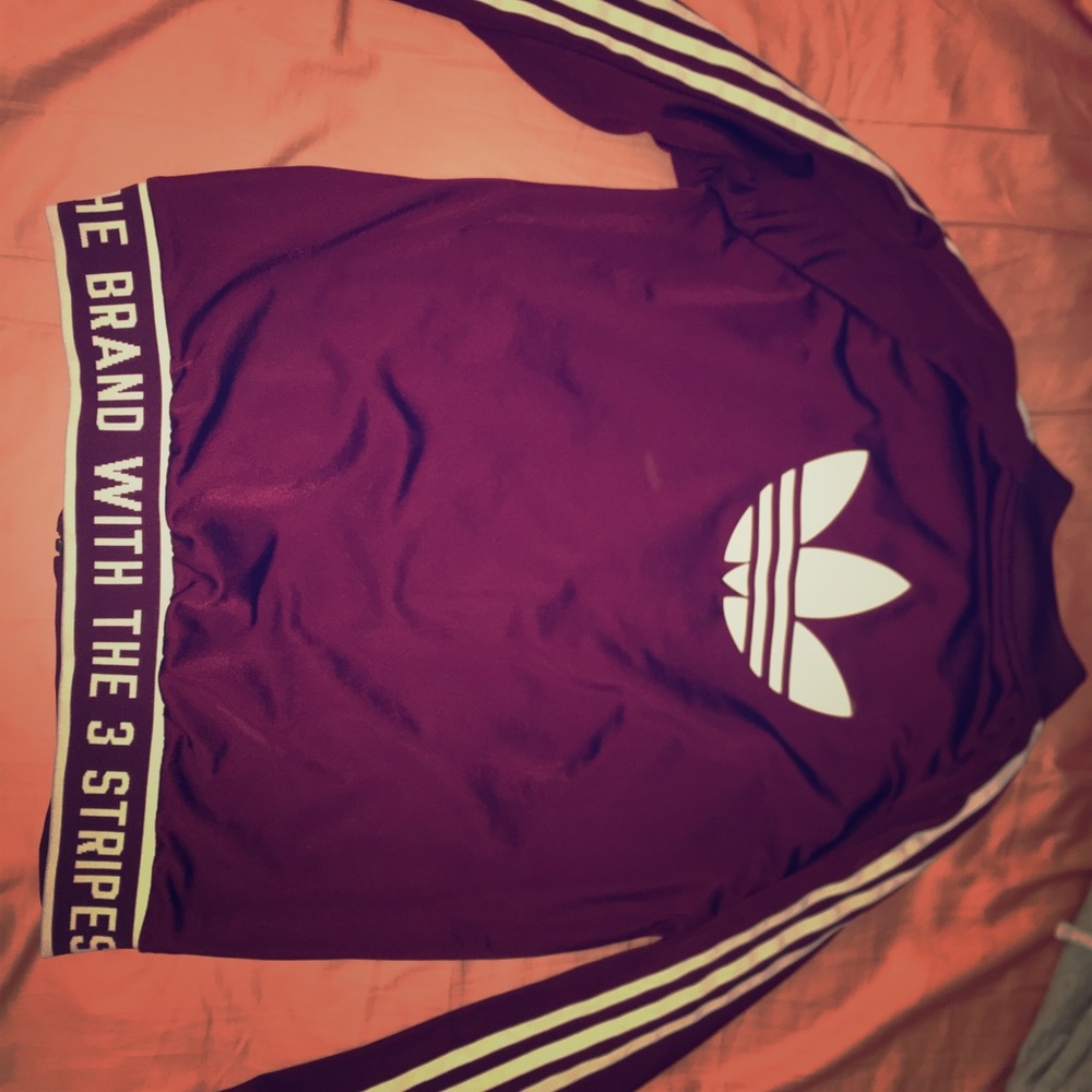 Cool Adidas maroon jacket
