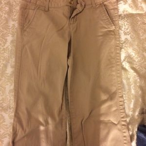Relaxed Womens Khakis