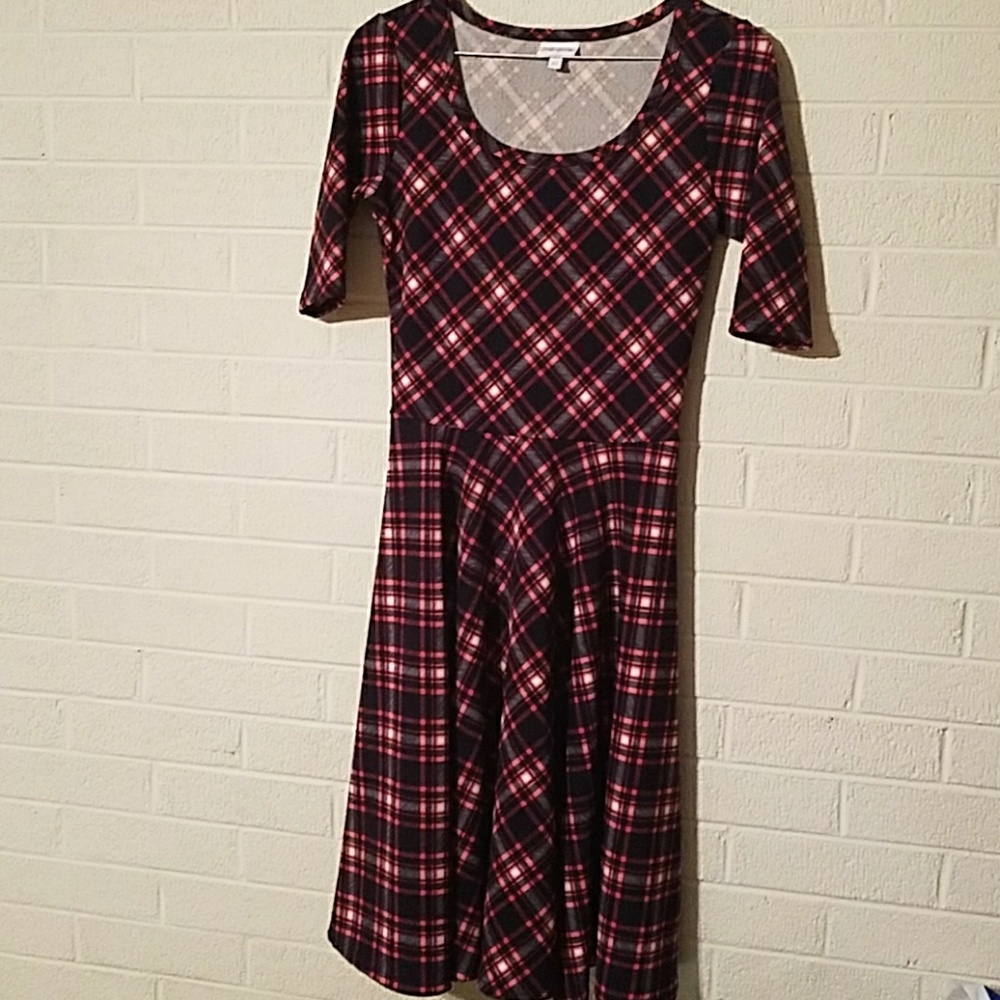 SOLD Plaid lularoe nicole