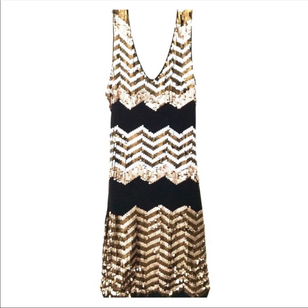 Gorgeous Bebe Sequin Bodycon dress