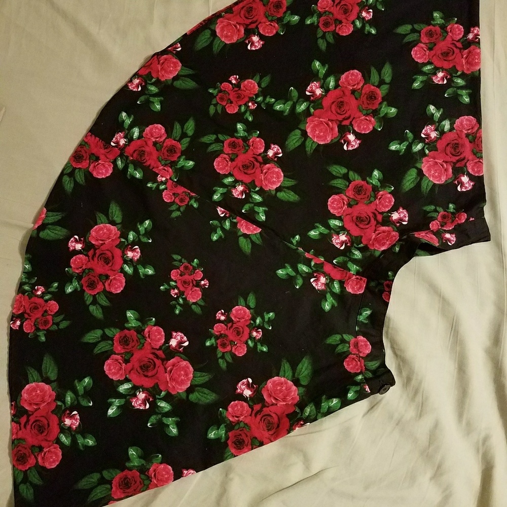 Hell Bunny vixen mini skirt NWOT