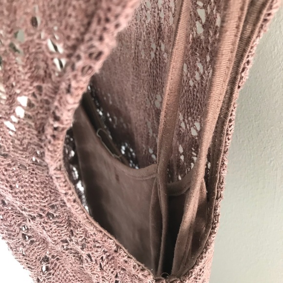 Urban Outfitters Mauve Crochet Dress Size M - Picture 6 of 7