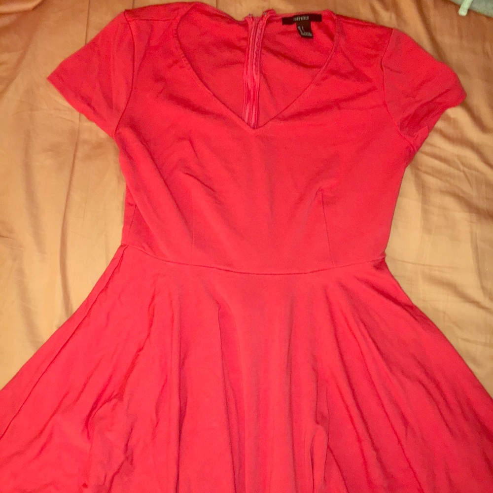 Cute red dress