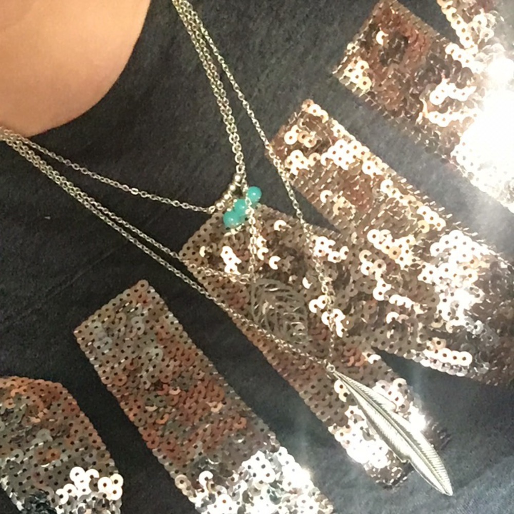 Three layer necklace