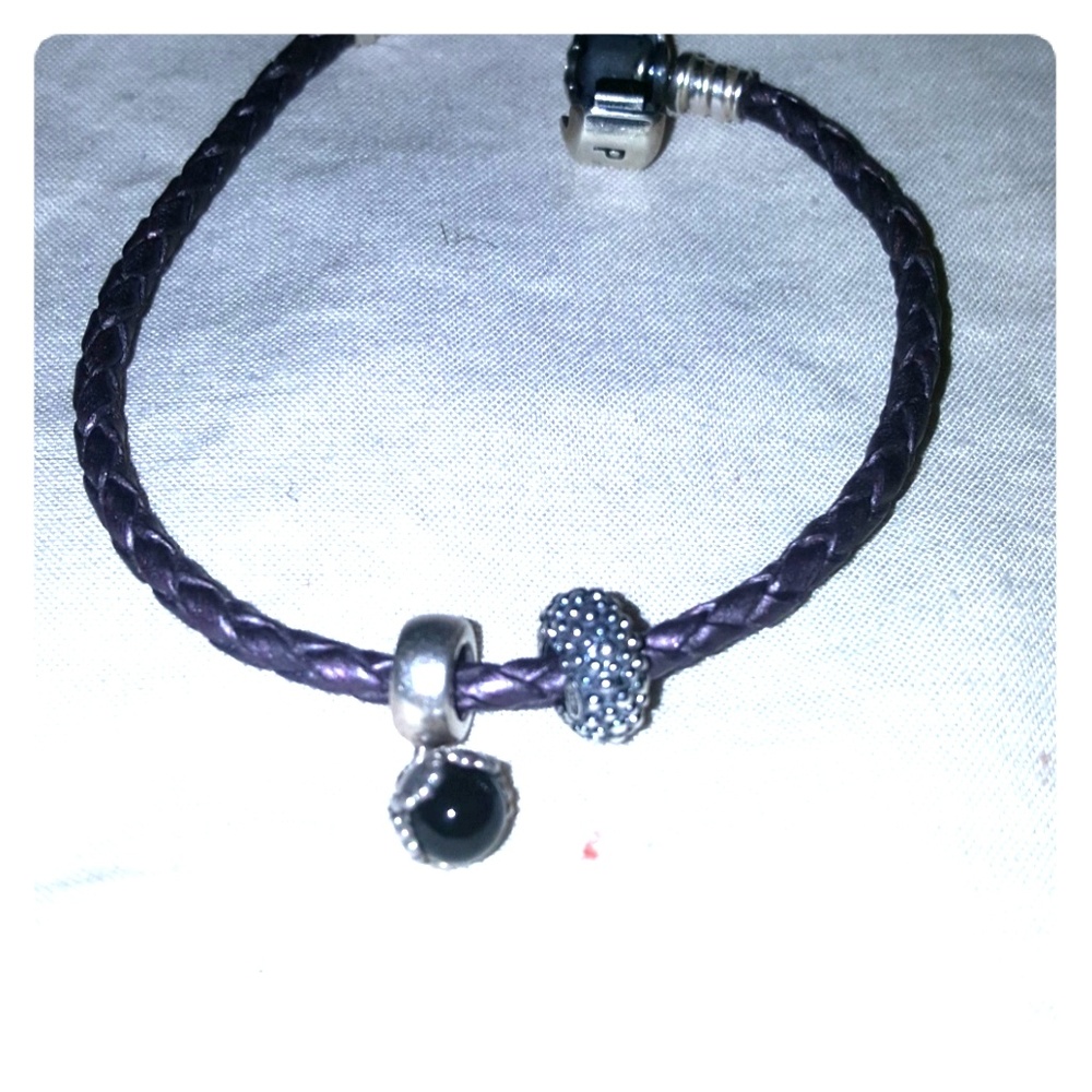 Two Pandora charms