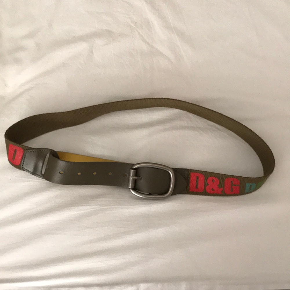 D&G Military Style Belt