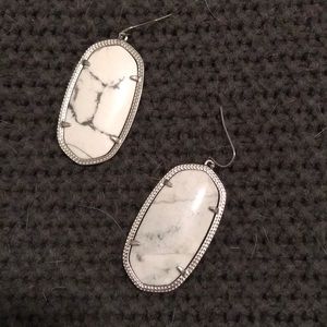 Kendra Scott Marble Danielle Earrings