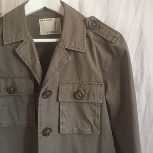Olive Green Army style Jacket