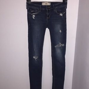 Hollister ripped jeans