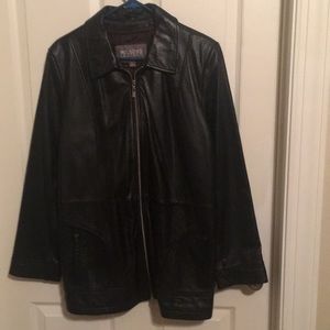 Leather jacket